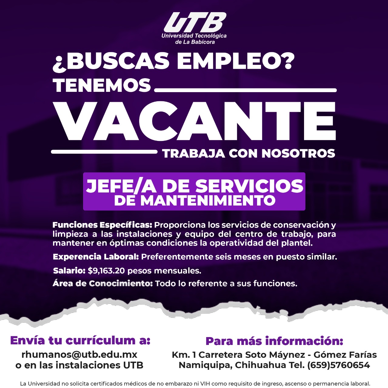 VACANTE
